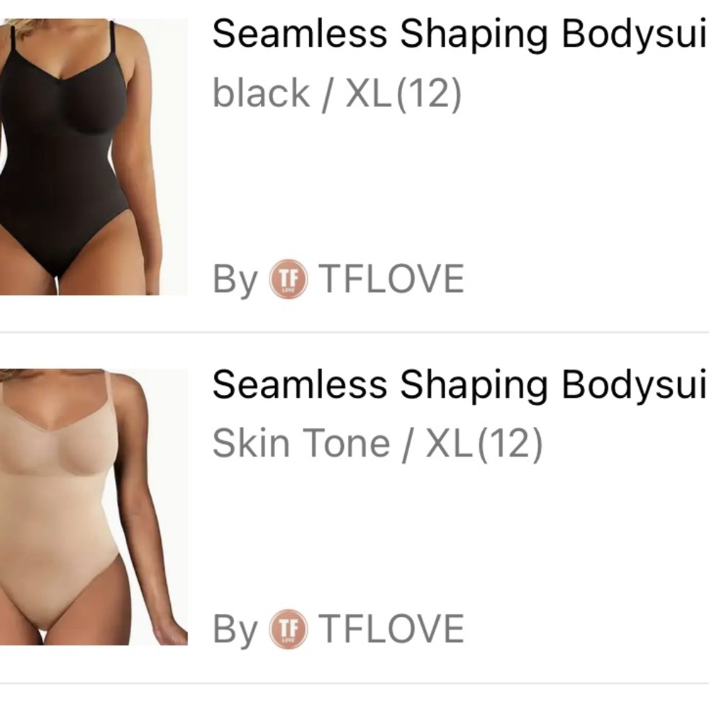 Women's Seamless Shaping Bodysuit Bundle